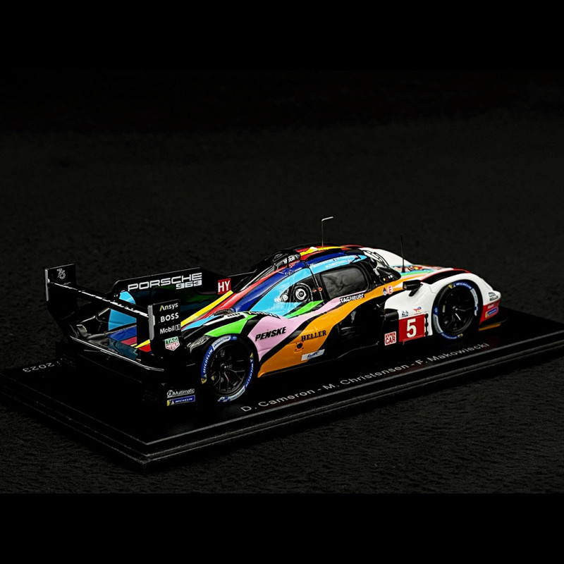 Spark Porsche 963 #5 6ème Aux 24H Du Mans 2024 - Échelle 1/64 - Neuf - Modèle Détaillé En Résine