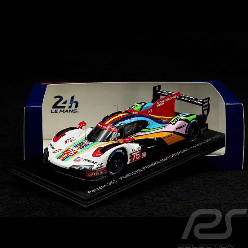 Porsche 963 n° 75 24h Le Mans 2023 Penske 1/43 Spark S8728