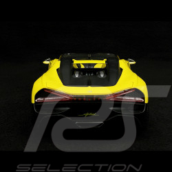 Bugatti W16 Mistral 2023 Yellow 1/18 Bburago 11051Y