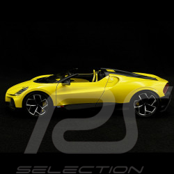 Bugatti W16 Mistral 2023 Jaune 1/18 Bburago 11051Y