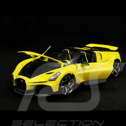 Bugatti W16 Mistral 2023 Yellow 1/18 Bburago 11051Y