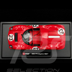 Ferrari 330 P4 n° 23 Sieger 24h Daytona 1967 1/24 Bburago 26310