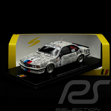 BMW 635 Csi n° 4 2nd 24h Spa 1983 1/43 Spark SB654