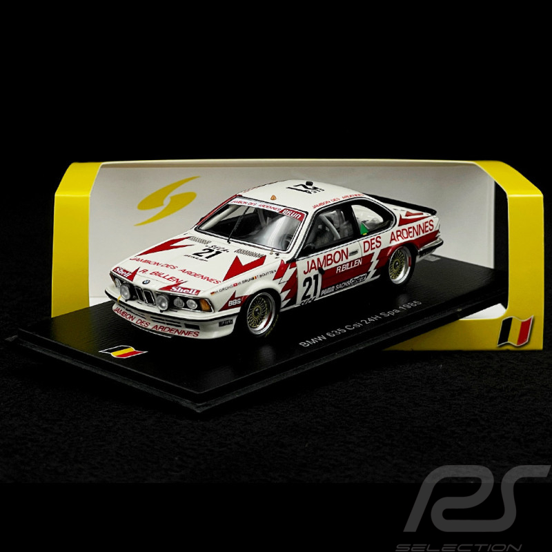 BMW 635 Csi n° 21 24h Spa 1985 1/43 Spark SB662