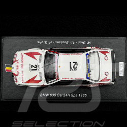 BMW 635 Csi n° 21 24h Spa 1985 1/43 Spark SB662