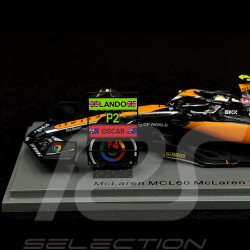 Lando Norris McLaren MCL60 n° 4 Platz 2. GP Großbritannien 2023 1/43 Spark S8593