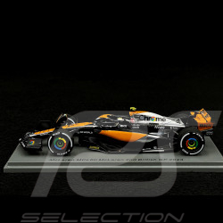 Lando Norris McLaren MCL60 n° 4 2ème GP Grande Bretagne 2023 1/43 Spark S8593