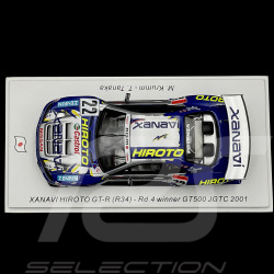 Nissan Skyline GT-R R34 n° 22 Vainqueur JGTC 2001 1/43 Spark SJ168