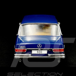 Mercedes-Benz 600 W100 LWB Pullman 1969 Bleu Foncé 1/18 ModelCar Group MCG18189