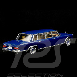 Mercedes-Benz 600 W100 LWB Pullman 1969 Bleu Foncé 1/18 ModelCar Group MCG18189