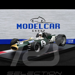 Denis Hulme Brabham BT20 n° 6 Platz 2. GP Großbritannien 1966 1/18 ModelCar Group MCG18609