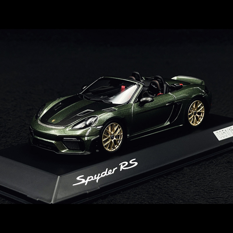 Spark 1:43 Porsche 718  982  Spyder RS Année De Construction 2024 Vert Metallique Wap0202150rspy