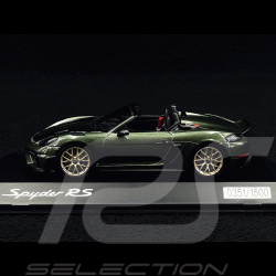 Porsche 718 Spyder RS Type 982 2024 Oak Green Metallic 1/43 Spark WAP0202150RSPY