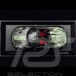 Porsche 718 Spyder RS Type 982 2024 Vert Chêne Métallique 1/43 Spark WAP0202150RSPY