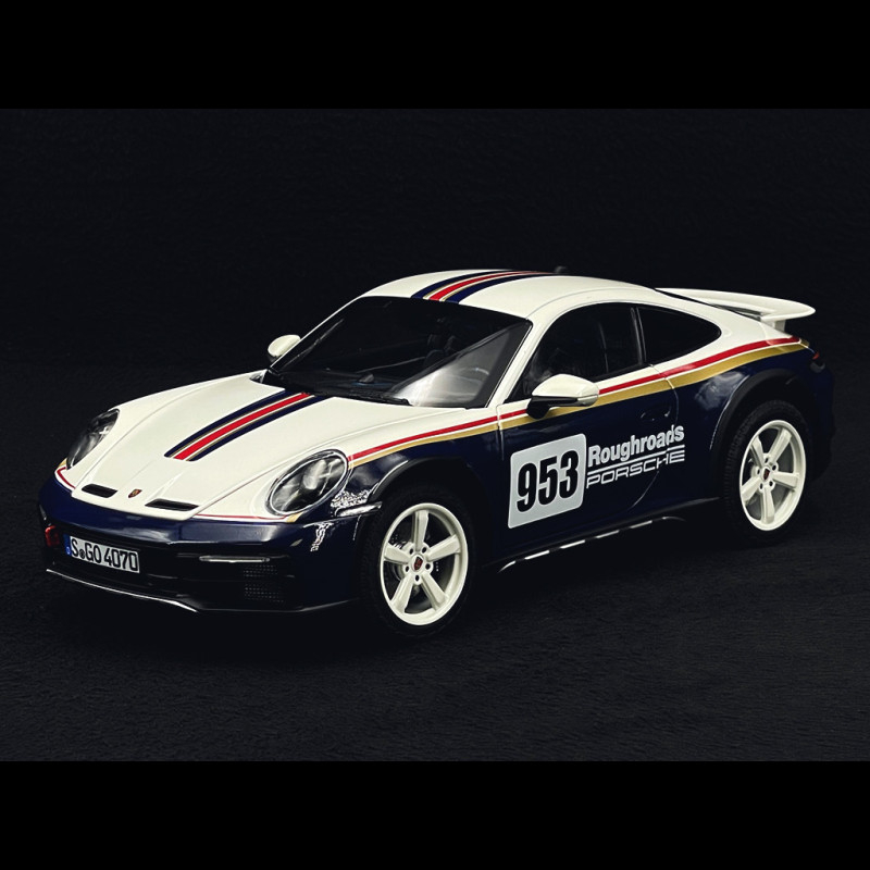 Porsche 911 Dakar Type 992 n° 953 Roughroads 2023 Bleu Gentiane