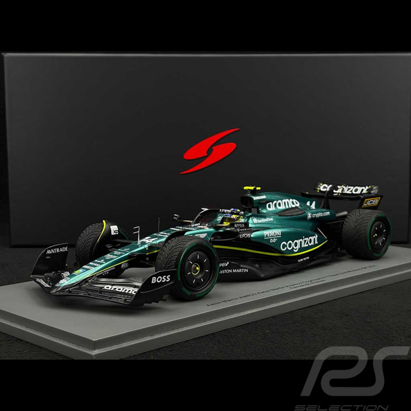 Fernando Alonso Aston Martin AMR23 n° 14 2. GP Monaco 2023 F1 1/18 Spark 18S900