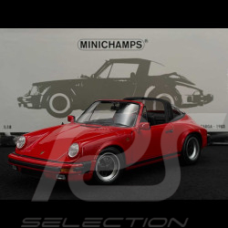 Porsche 911 Carrera 3.2 Targa 1983 Indischrot 1/18 Minichamps 100063061