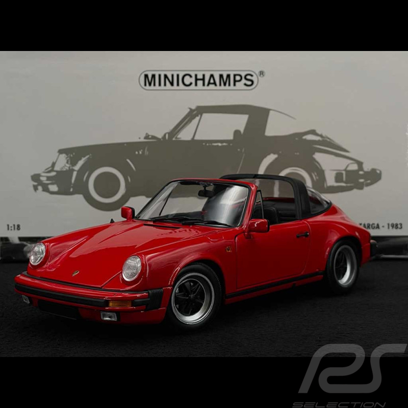 Porsche 911 Carrera 3.2 Targa 1983 Rouge Indien 1/18 Minichamps 100063061