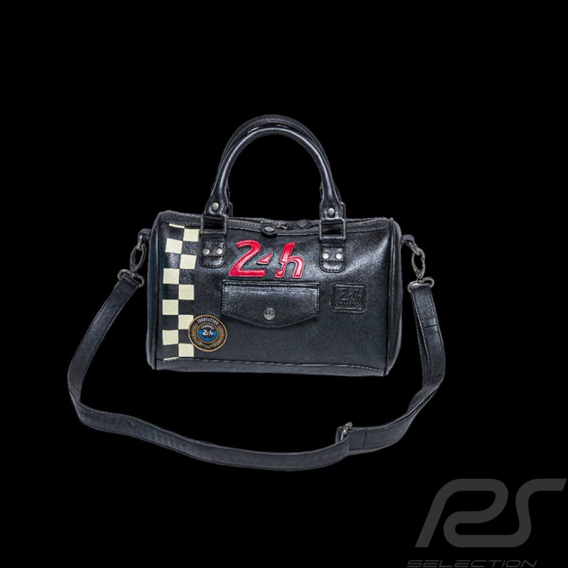 24h Le Mans handtasche Schwarz Leder Jodie 27469-3046
