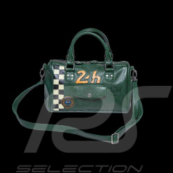 24h Le Mans Handbag Dark Green Leather Jodie 27469-3037