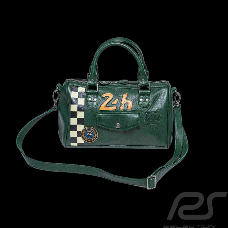 24h Le Mans handtasche Dunkel Grün Leder Jodie 27469-3037