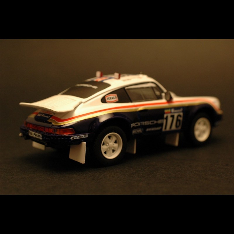 PORSCHE 911 RALLYE PARIS DAKAR 1984 METGE LEMOYNE N° 176