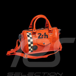 24h Le Mans Handbag Orange Leather Jodie 27469-2090