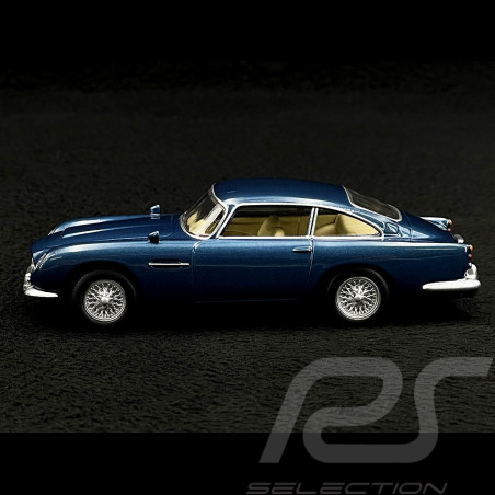 Aston Martin DB5 1963 Bleu Sierra 1/43 Norev Jet-Car 270505