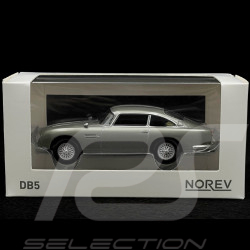 Aston Martin DB5 1963 Gris Métallique 1/43 Norev Jet-Car 270523