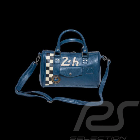 Sac à main 24h Le Mans en Cuir Bleu Royal Jodie 27469-0012