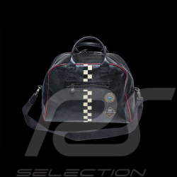 24h Le Mans Leather Bag Black Mick 27471-3046