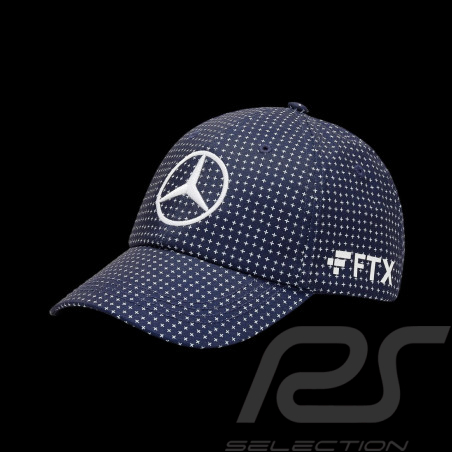 Casquette Mercedes AMG Petronas GP Japon George Russell Bleu 701221833-001