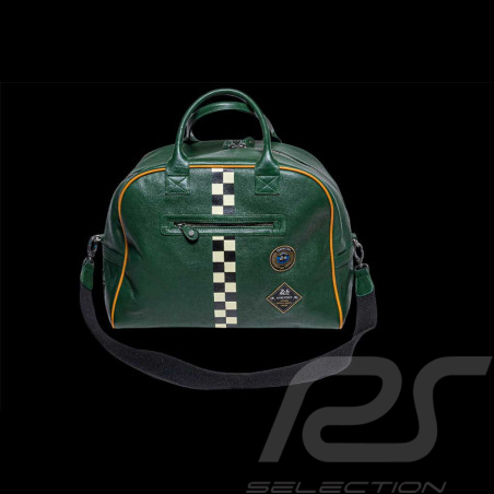 24h Le Mans Leather Bag Dark Green Mick 27471-3037