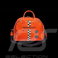 24h Le Mans Leather Bag Orange Mick 27471-2090