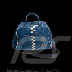 24h Le Mans Leather Bag Royal Blue Mick 27471-0012