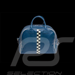 24h Le Mans Leather Bag Royal Blue Mick 27471-0012