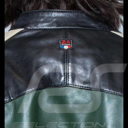 Leather Jacket 24h Le Mans Dark Green Lino 27475-3037 - men