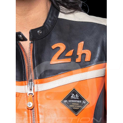 Leather Jacket 24h Le Mans Orange Stacie 27479-2090 - women