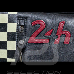 24h Le Mans Bag Black Leather Dani 27467-3046