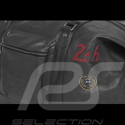 Sehr große Ledertasche 24h Le Mans Weekender 72H Schwarz Matthew 27470-3046