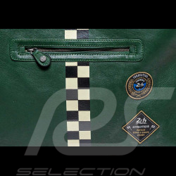 24h Le Mans Leather Bag Dark Green Mick 27471-3037