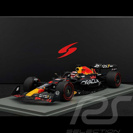 Max Verstappen Red Bull RB19 n° 1 Vainqueur GP Grande Bretagne 2023 F1 1/18 Spark 18S902