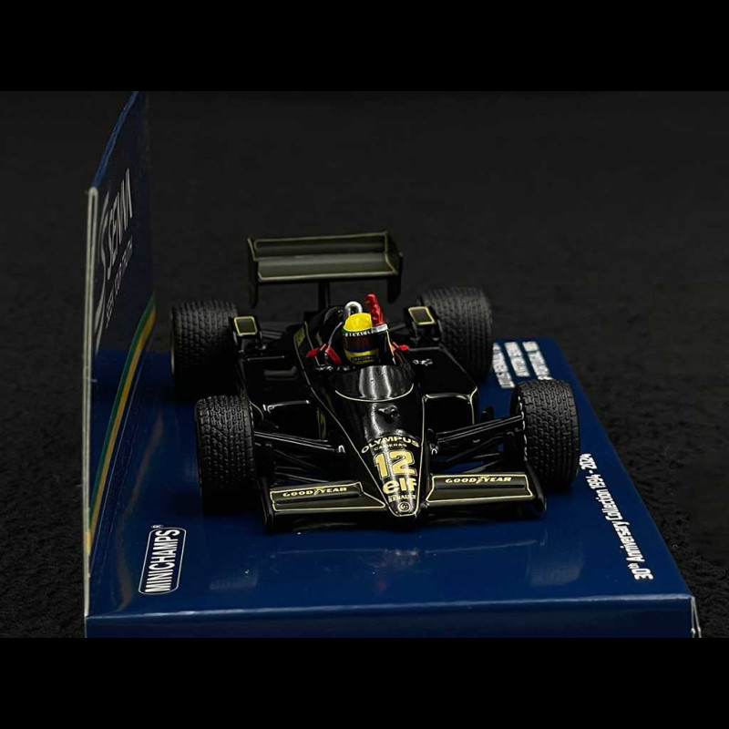 Lotus Renault 97T Senna – GP De F1 – Coffret Minichamps 1/43 – Occasion