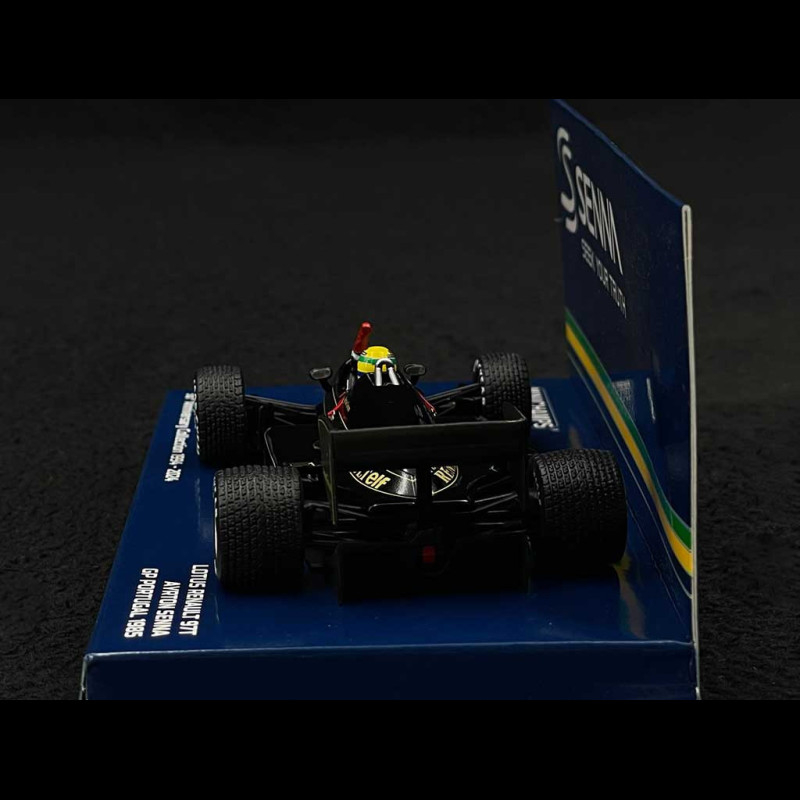 SPARK MODEL S7154 LOTUS 97T N.12 WINN.BELGIUM GP 1985 A.SENNA 1:43