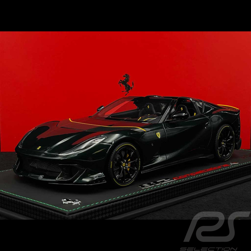 Ferrari 812 Competizione A 2021 Vert Verde Zeltweg 1/18 BBR Models P18209O