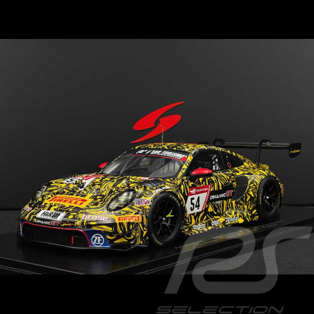 Porsche 911 GT3 R Type 992 n° 54 24h Nürburgring 2023 1/18 Spark 18SG063