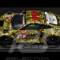 Porsche 911 GT3 R Type 992 n° 54 24h Nürburgring 2023 1/18 Spark 18SG063