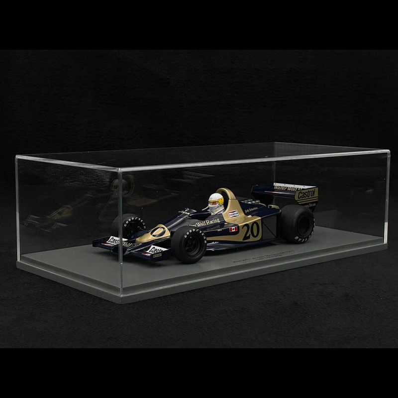 Spark F1 Wolf WR1 n°20 J. Scheckter winner Monaco 1977 1/43 S9996 0923