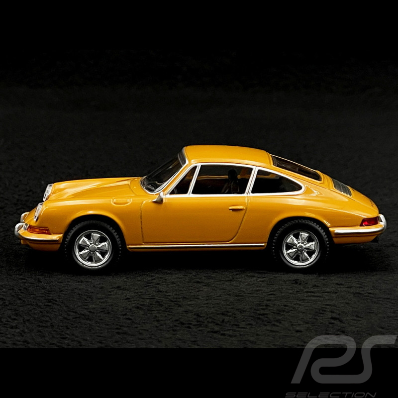 Porsche 911 1969 Bahama Yellow 1/43 Norev Jet-Car 750039