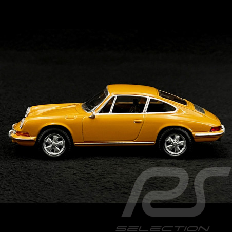 Porsche 911 1969 Bahama Yellow 1/43 Norev Jet-Car 750039